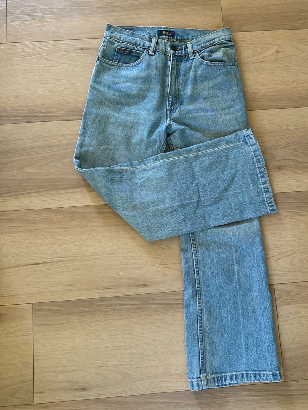 Polo by Ralph Lauren Light Blue Cropped Ankle Jeans